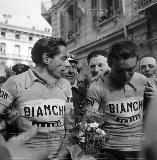 Fausto Coppi, Milano - Sanremo, 1952 - Farabola Immagine digitale