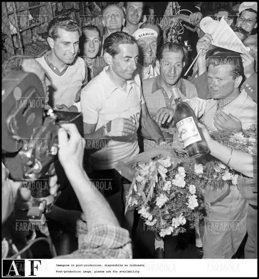 Fausto Coppi vince il Giro d'Italia, 1952 - Farabola Immagine digitale