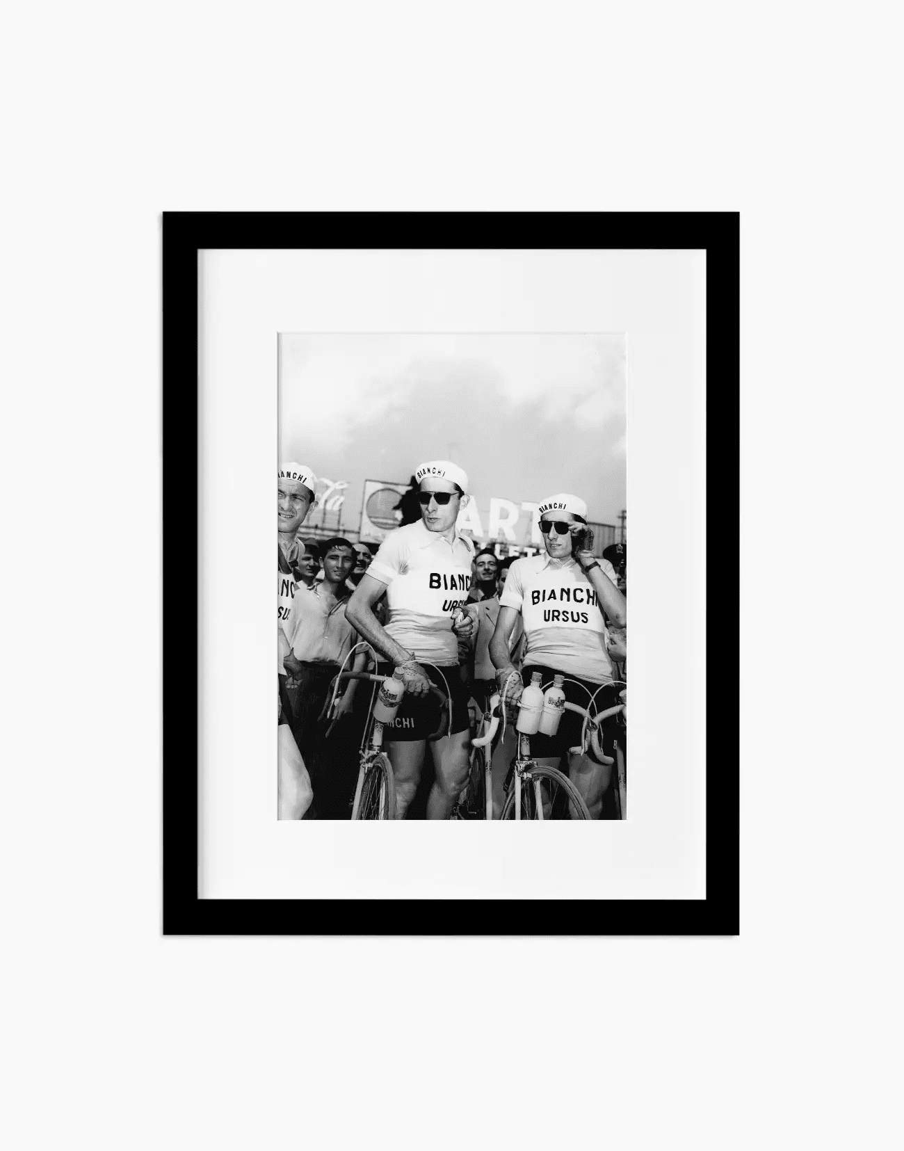 Fausto e Serse Coppi, Giro d'Italia 1950 - Farabola WhiteWall App Product