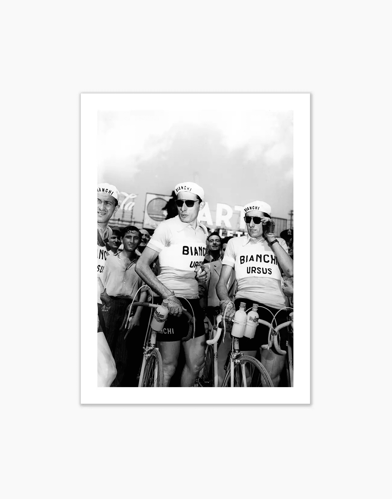 Fausto e Serse Coppi, Giro d'Italia 1950 - Farabola WhiteWall App Product