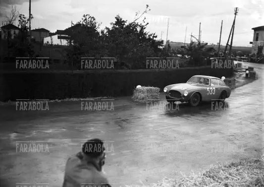 Ferrari 166 MM Berlinetta, Mille Miglia, 1952 - Farabola Immagine digitale