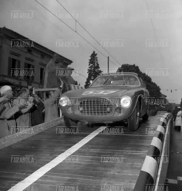 Ferrari 166 MM, Mille Miglia, 1952 - Farabola Immagine digitale