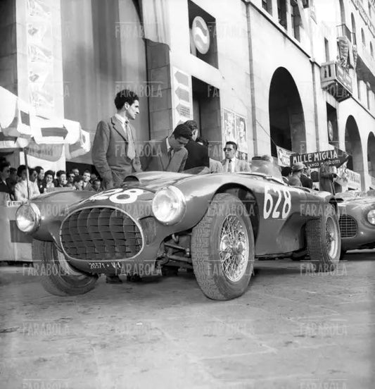 Ferrari 212 Export, Mille Miglia, 1952 - Farabola Immagine digitale