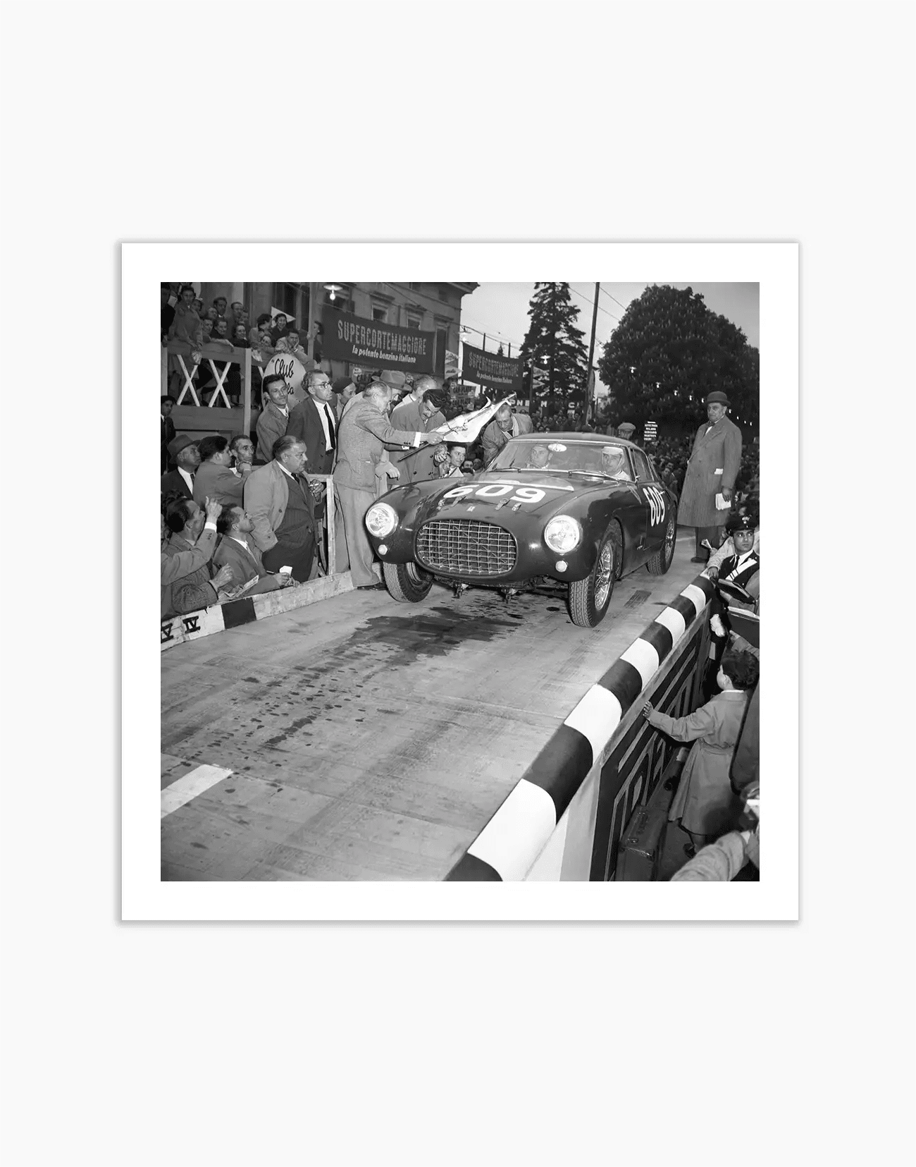 Ferrari, Mille Miglia 1953 - Farabola WhiteWall App Product