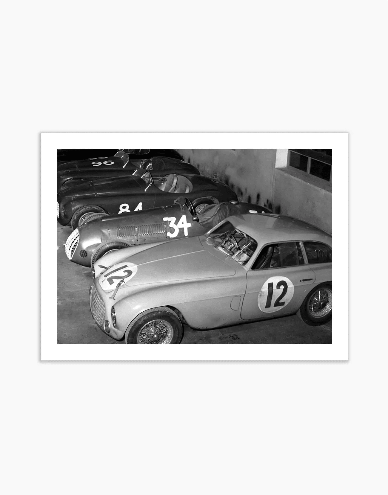 Ferrari nello stabilimento di Maranello, 1950 - Farabola WhiteWall App Product