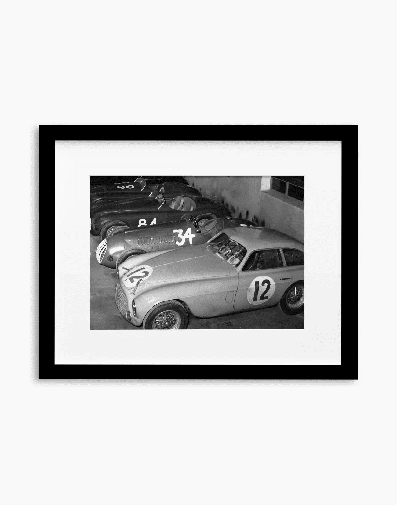 Ferrari nello stabilimento di Maranello, 1950 - Farabola WhiteWall App Product