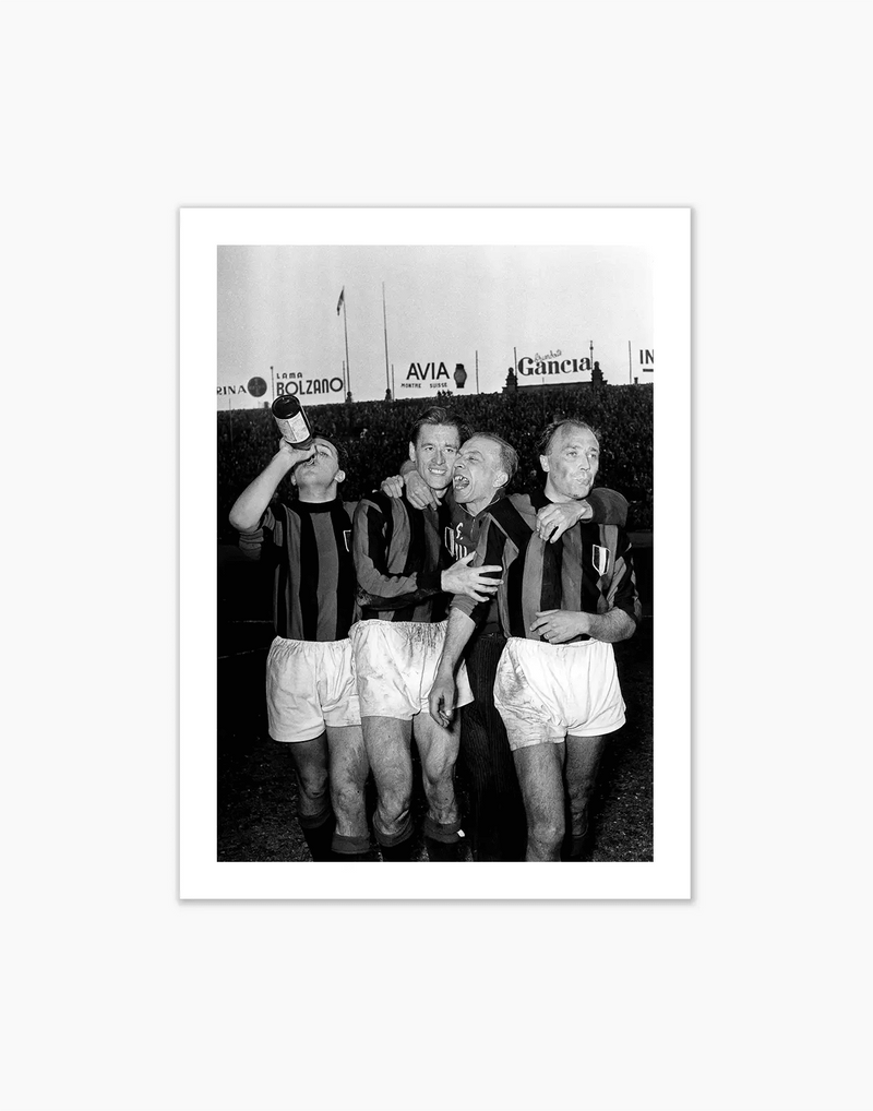 Festa Milan, Derby 1952 - Farabola WhiteWall App Product