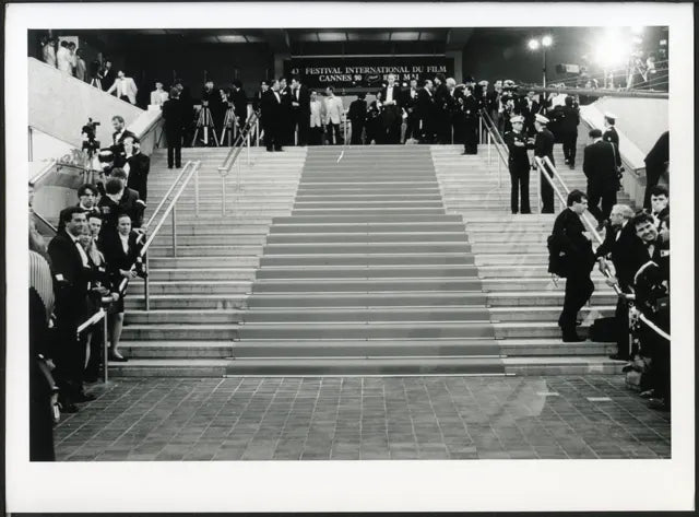 Festival di Cannes 1990 Ft 35559 - Stampa 24x18 cm - Farabola Stampa ai sali d'argento