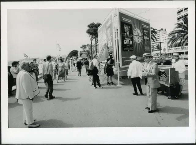 Festival di Cannes La Croisette 1990 Ft 35560 - Stampa 24x18 cm - Farabola Stampa ai sali d'argento