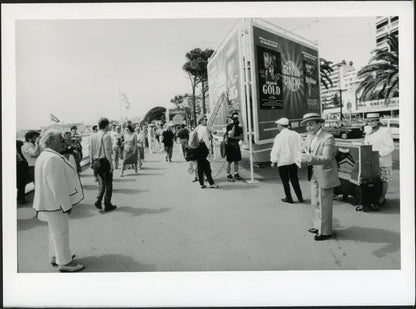 Festival di Cannes La Croisette 1990 Ft 35560 - Stampa 24x18 cm - Farabola Stampa ai sali d'argento