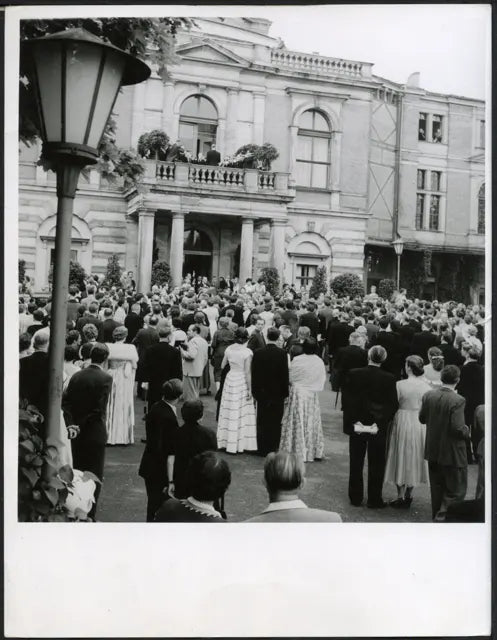 Festival di Wagner a Vienna 1955 Ft 4440 - Stampa 21x15 cm - Farabola Stampa ai sali d'argento