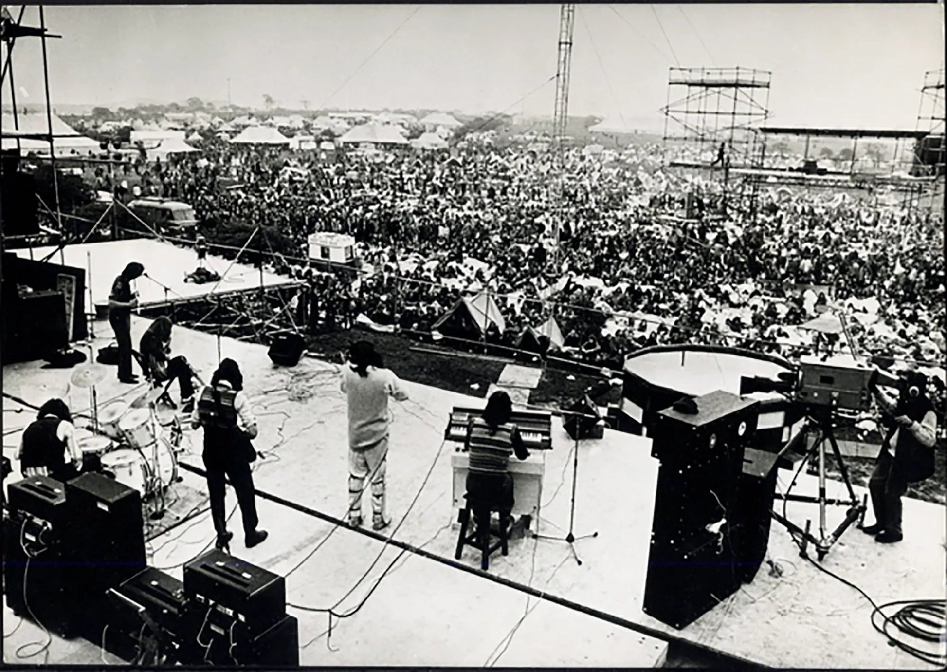 Festival Pop di Bickershaw 1972 Ft 37192 - Stampa 24x18 cm - Farabola Stampa ai sali d'argento