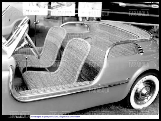 Fiat 500 Balneare, Salone dell'Auto di Torino, 1957 - Farabola Immagine digitale
