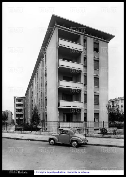 Fiat 500 C Topolino, Milano, 1958 - Farabola Immagine digitale
