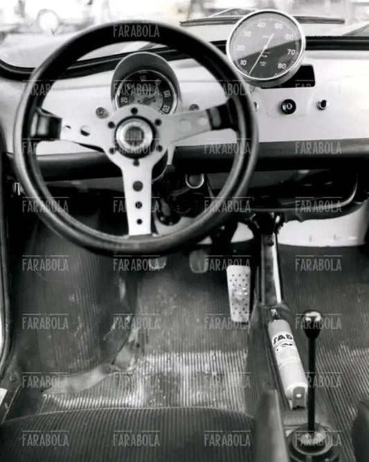 Fiat 500 elaborata da Romeo Ferraris, 1969 - Farabola Immagine digitale