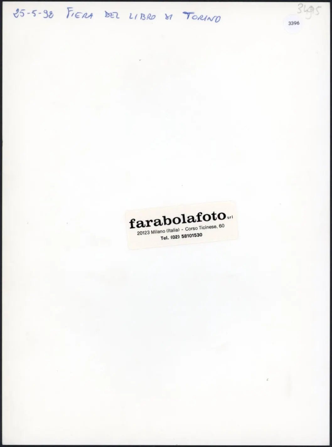 Fiera del Libro di Torino 1992 Ft 3396 - Stampa 24x18 cm - Farabola Stampa ai sali d'argento