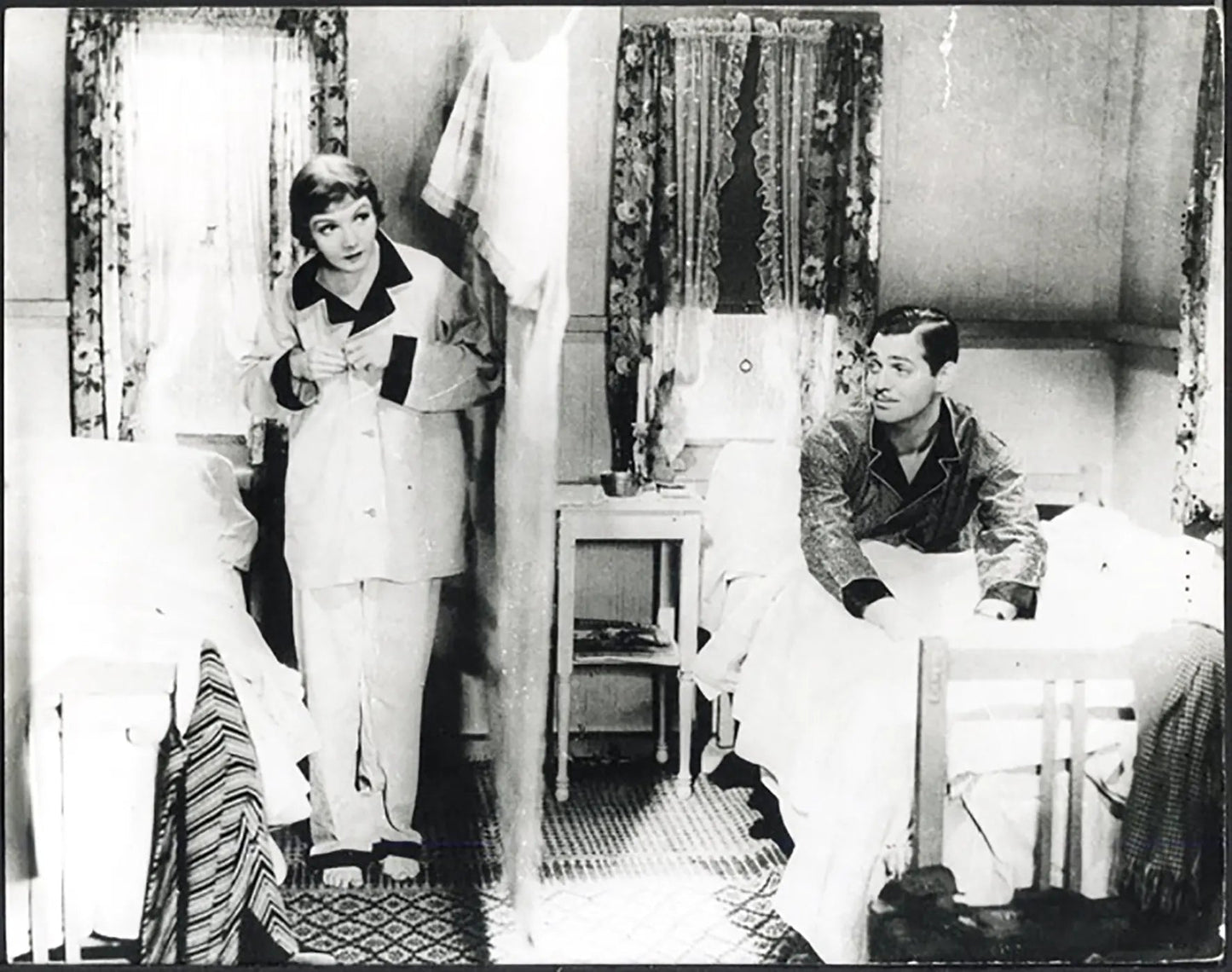 Film Accadde in una notte 1934 Ft 37593 - Stampa 21x27 cm - Farabola Stampa ai sali d'argento