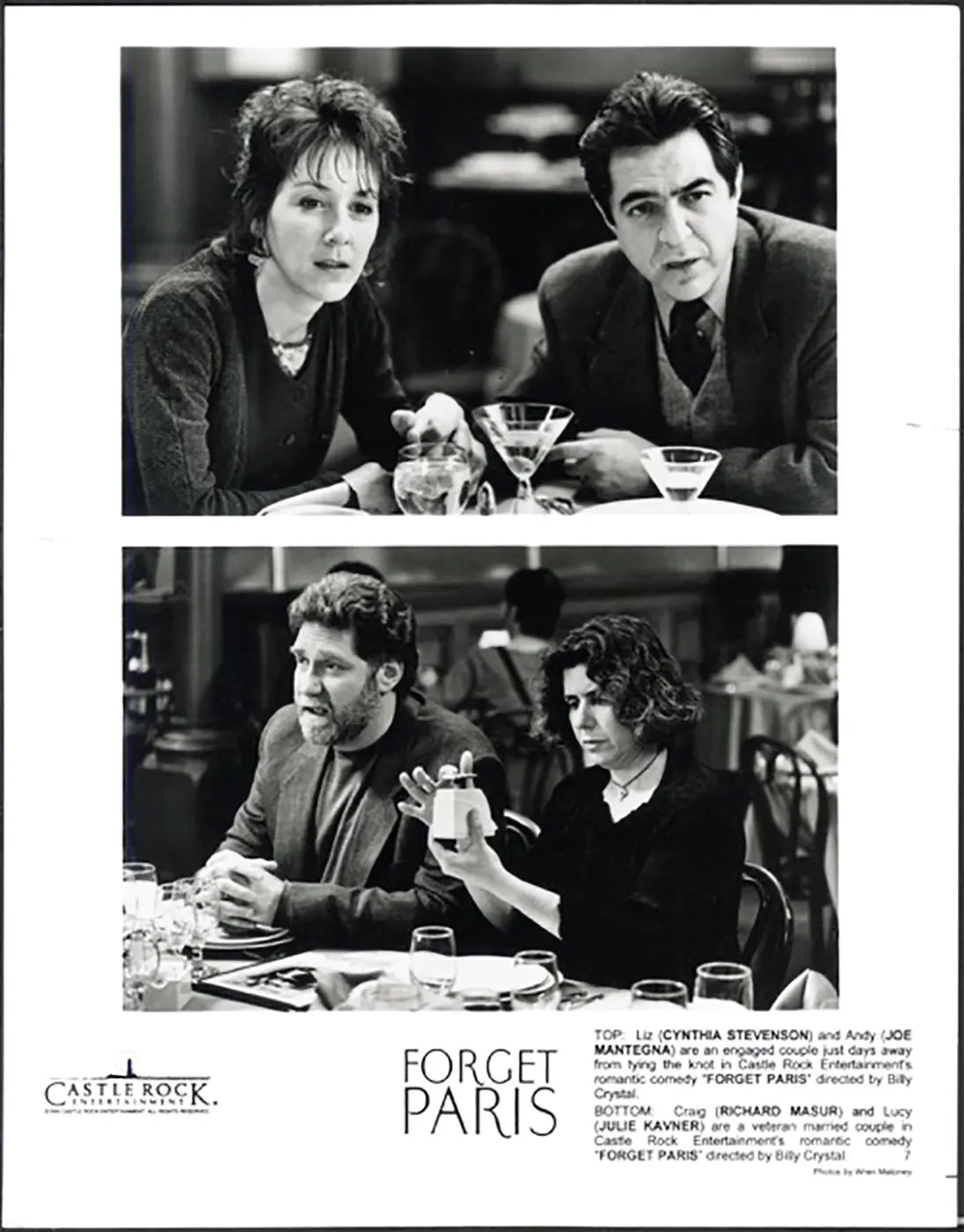 Film Forget Paris 1995 Ft 37587 - Stampa 24x18 cm - Farabola Stampa ai sali d'argento