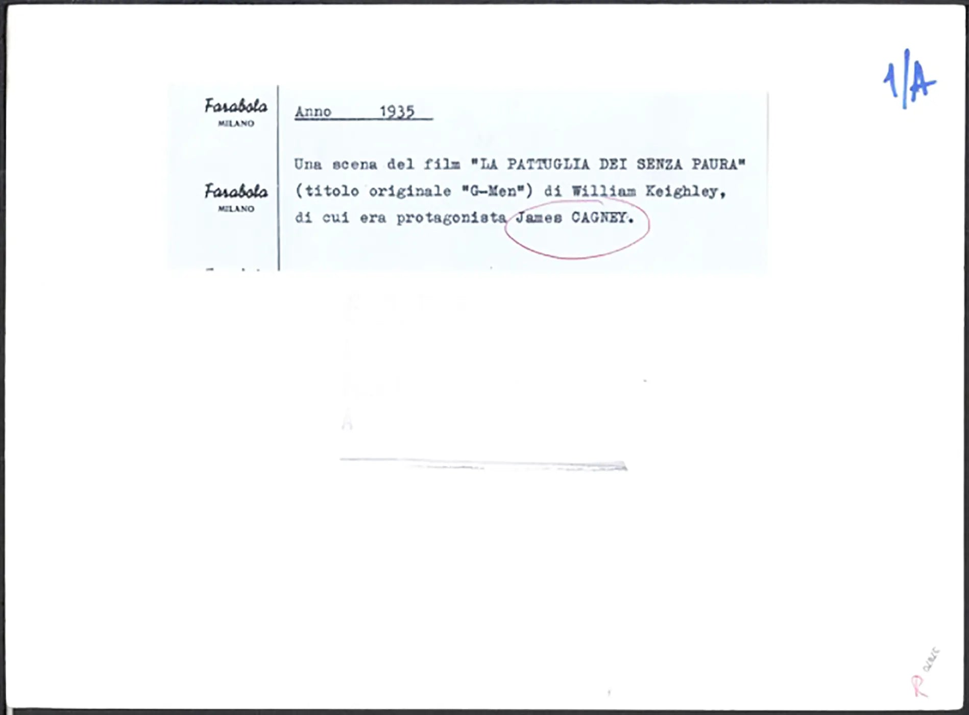 Film La pattuglia dei senza paura 1935 Ft 37870 - Stampa 20x27 cm - Farabola Stampa ai sali d'argento