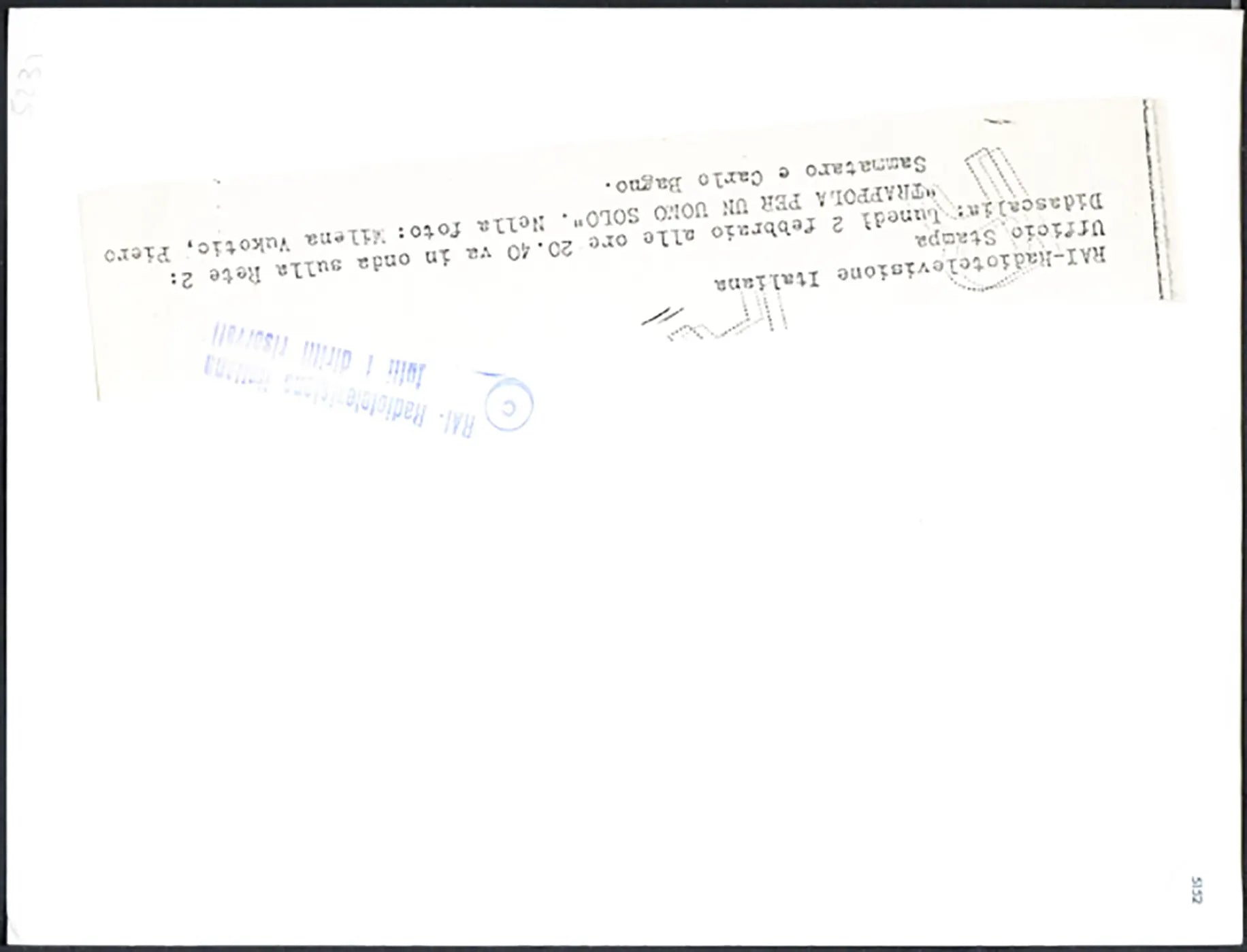 Film Trappola per un uomo solo 1961 Ft 5152 - Stampa 24x18 cm - Farabola Stampa ai sali d'argento