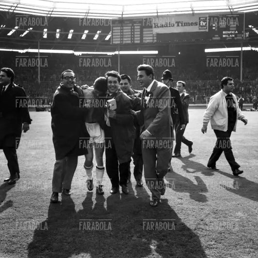 Finale di Coppa dei Campioni, Milan vs Benfica, 1963 - Farabola Immagine digitale