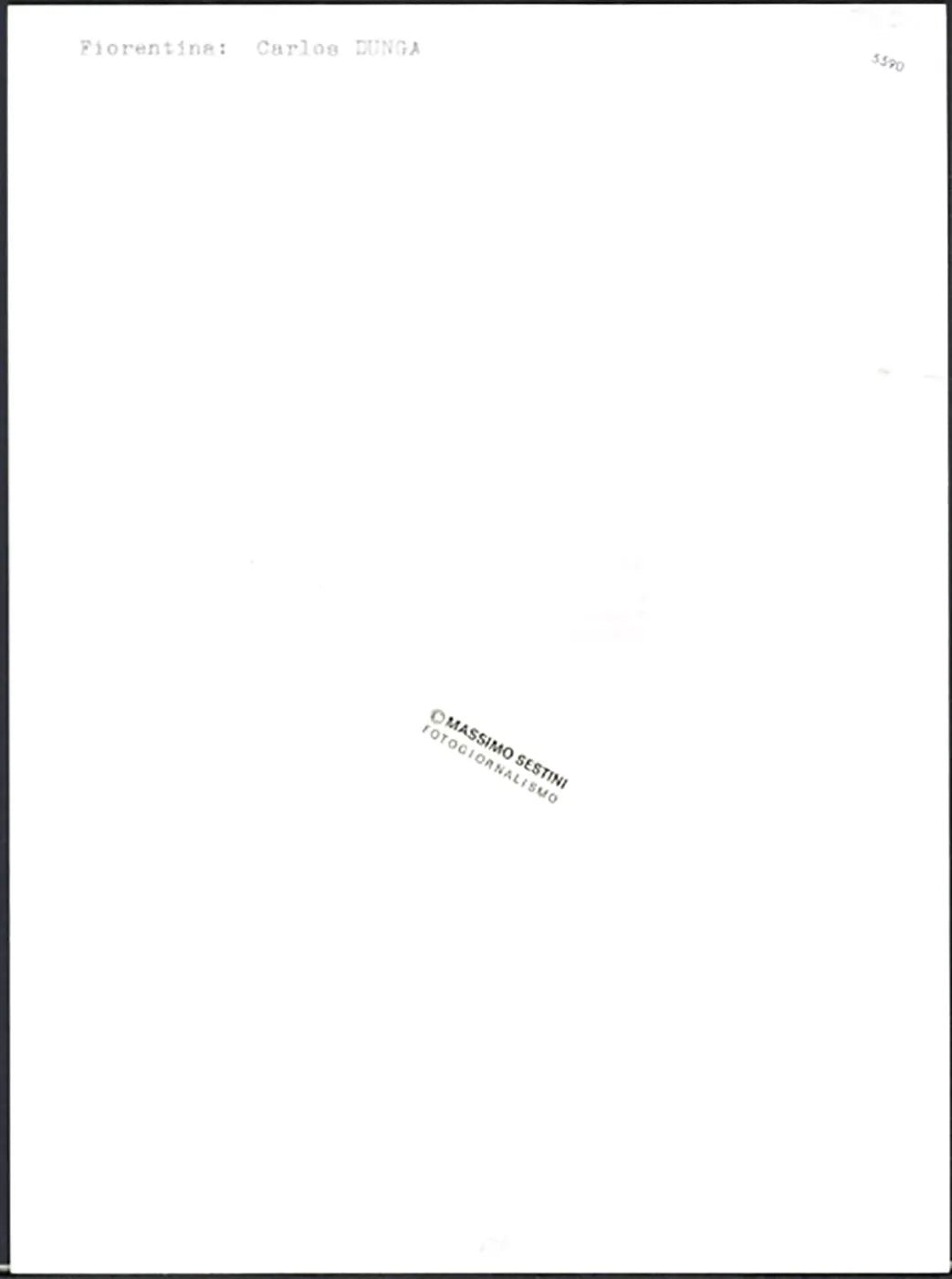 Fiorentina Carlos Dunga anni 90 Ft 5590 - Stampa 24x18 cm - Farabola Stampa ai sali d'argento