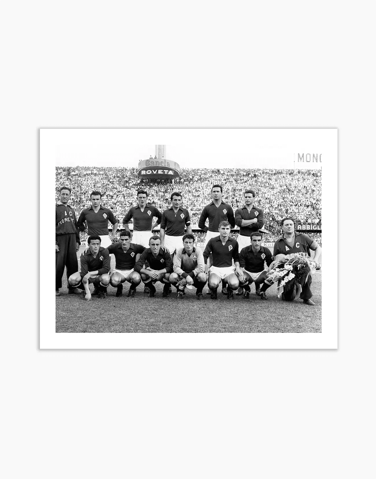 Fiorentina, Formazione, 1955 - Farabola WhiteWall App Product