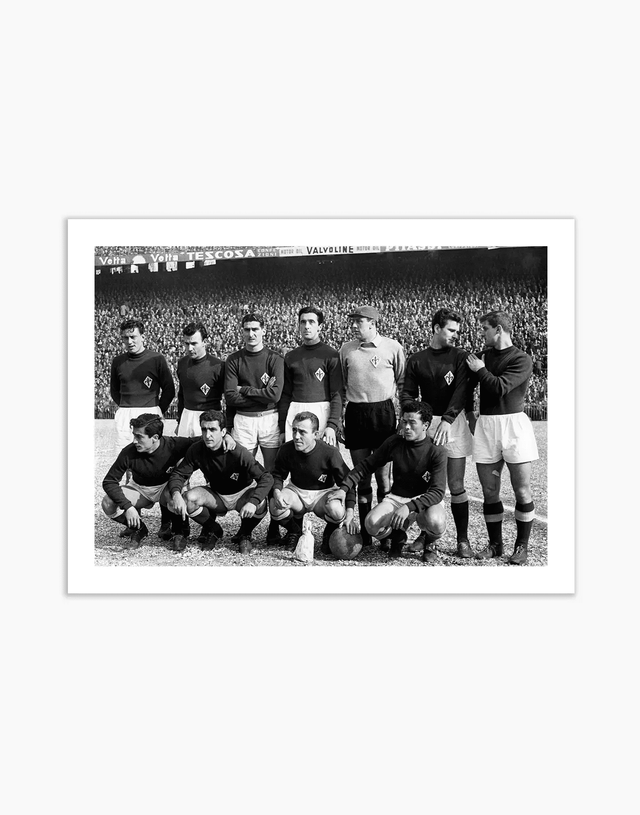Fiorentina, Formazione, 1956 - Farabola WhiteWall App Product