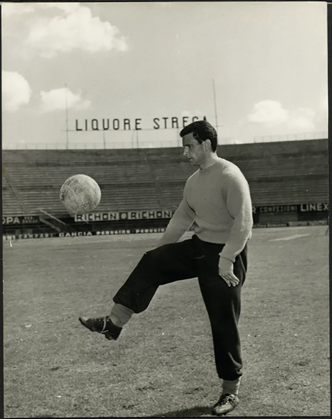 Fiorentina Guido Gratton anni 60 Ft 5452 - Stampa 21x27 cm - Farabola Stampa ai sali d'argento