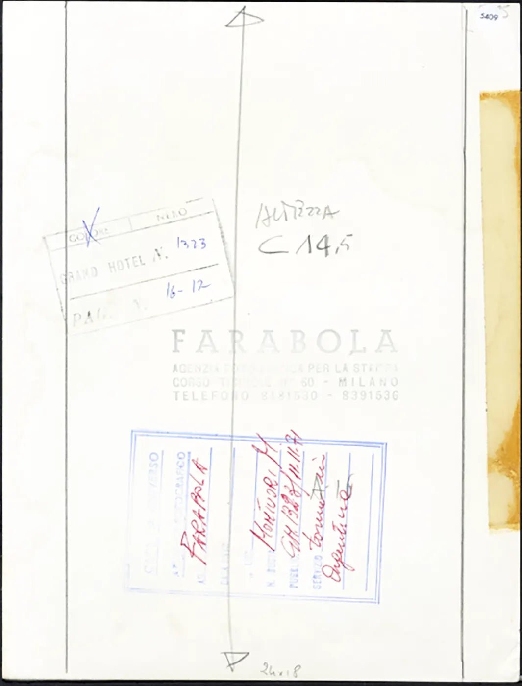 Fiorentina Montuori 1971 Ft 5409 - Stampa 24x18 cm - Farabola Stampa ai sali d'argento