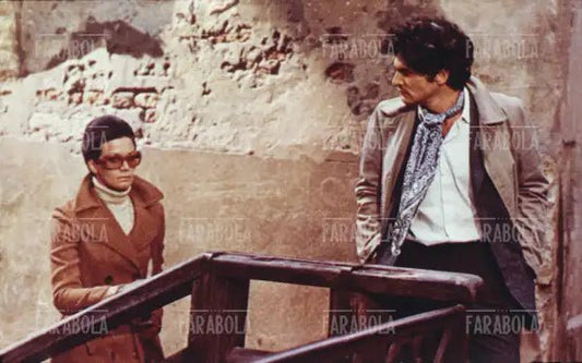 Florinda Bolkan e Tony Musante in una scena del film Anonimo veneziano, 1970 - Farabola Immagine digitale