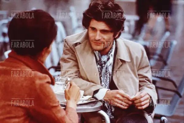 Florinda Bolkan e Tony Musante in una scena del film Anonimo veneziano, 1970 - Farabola Immagine digitale