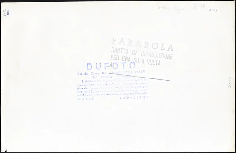 Folla in San Pietro per l'elezione del papa 1978 Ft 5005 - Stampa 20x30 cm - Farabola Stampa ai sali d'argento