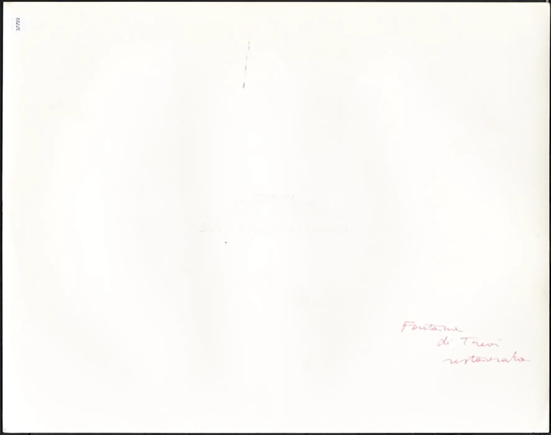 Fontana di Trevi Roma anni 90 Ft 37722 - Stampa 24x30 cm - Farabola Stampa ai sali d'argento