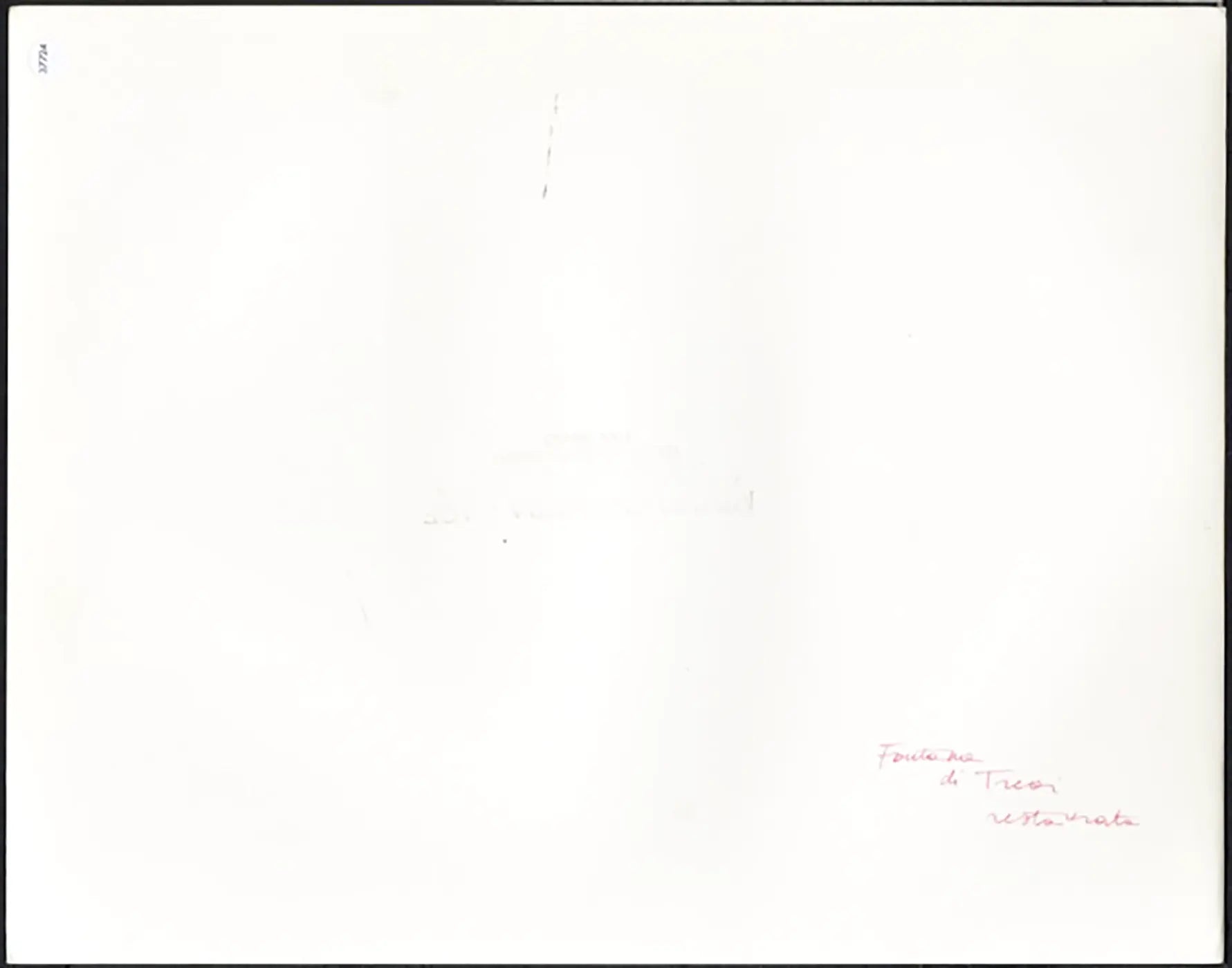 Fontana di Trevi Roma anni 90 Ft 37724 - Stampa 24x30 cm - Farabola Stampa ai sali d'argento