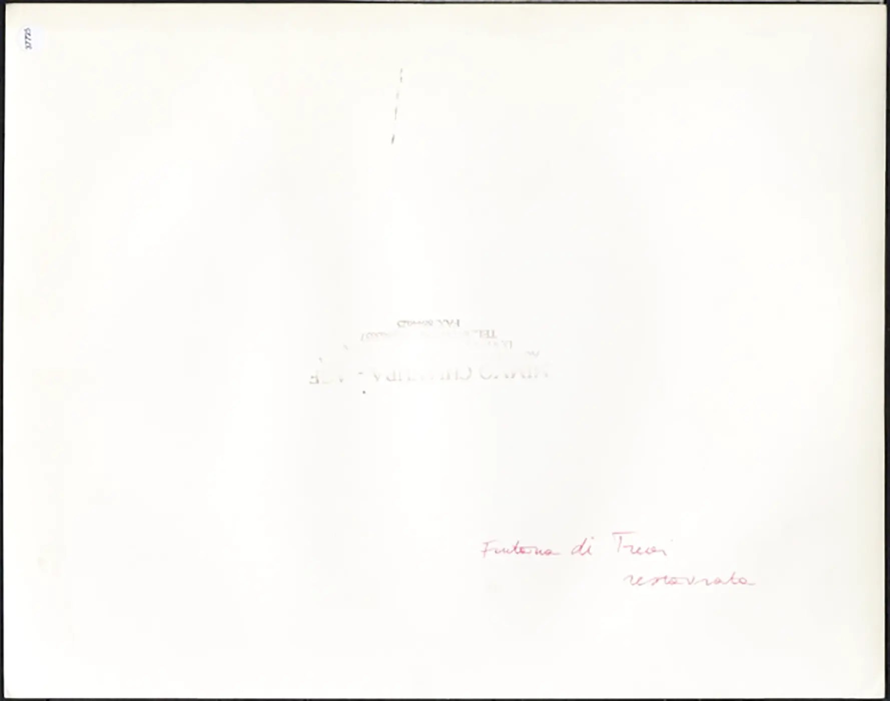 Fontana di Trevi Roma anni 90 Ft 37725 - Stampa 24x30 cm - Farabola Stampa ai sali d'argento