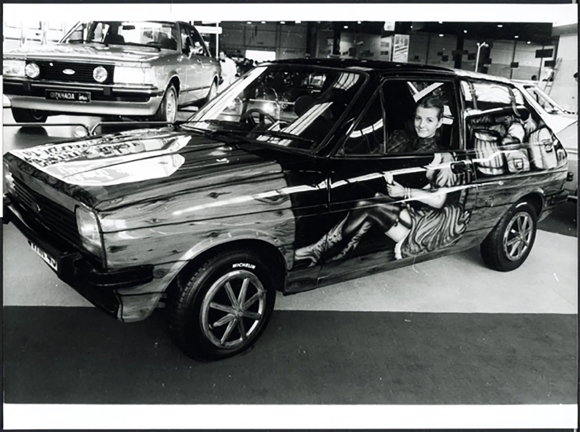 Ford Fiesta Salone Auto Parigi 1978 Ft 36703 - Stampa 24x18 cm - Farabola Stampa ai sali d'argento