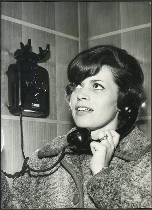 Franca Valeri in Sabato Sera 1967 Ft 37349 - Stampa 18x13 cm - Farabola Stampa ai sali d'argento