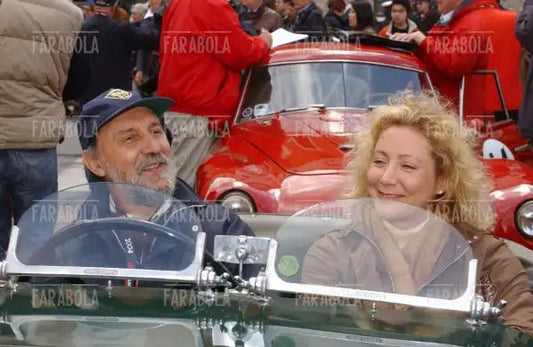 Francesca Grimaldi e Roberto Loia, Mille Miglia, 2004 - Farabola Immagine digitale