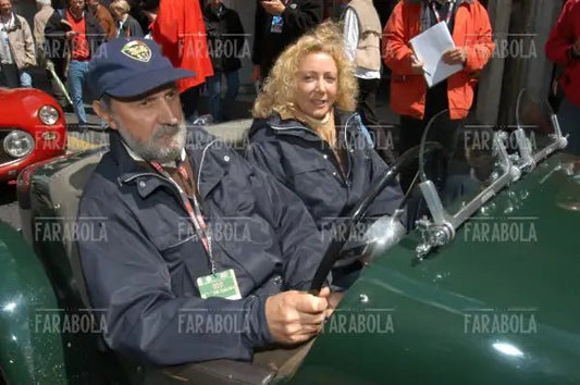 Francesca Grimaldi e Roberto Loia, Mille Miglia, 2004 - Farabola Immagine digitale