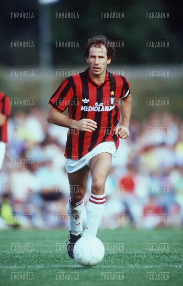 Franco Baresi, Milan, 1991 - Farabola Immagine digitale