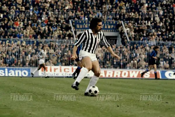 Franco Causio, Inter vs Juventus, 1979 - Farabola Immagine digitale
