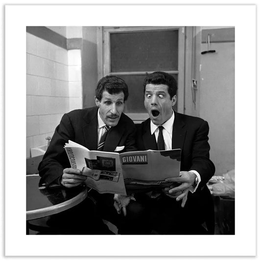 Franco e Ciccio, 1962 - Farabola Fotografia