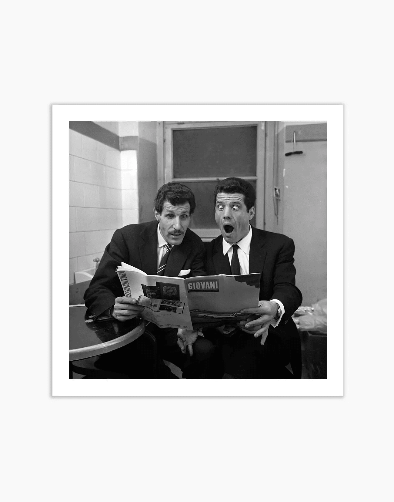 Franco e Ciccio, 1962 - Farabola WhiteWall App Product