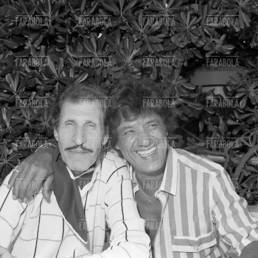 Franco Franchi e Ciccio Ingrassia, Festival di Venezia, 1984 - Farabola Immagine digitale