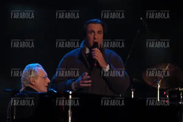 Franco Nisi ed Enzo Jannacci, Milano la città per cantare, 2003 - Farabola Immagine digitale