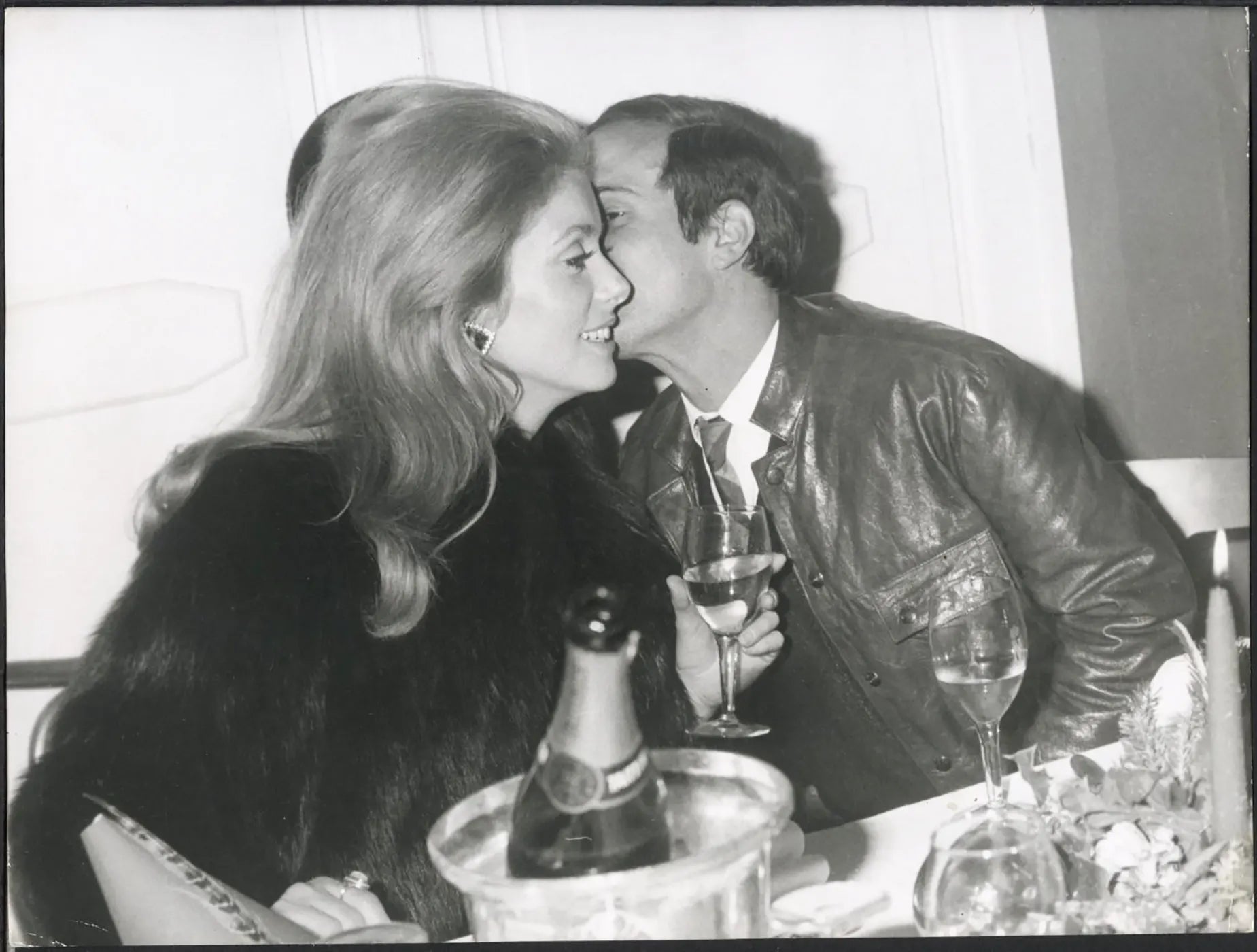 François Truffaut Catherine Deneuve 1969 Ft 37507 - Stampa 24x18 cm - Farabola Stampa ai sali d'argento