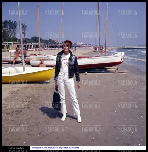 Francoise Hardy, Festival di Venezia, 1966 - Farabola Immagine digitale