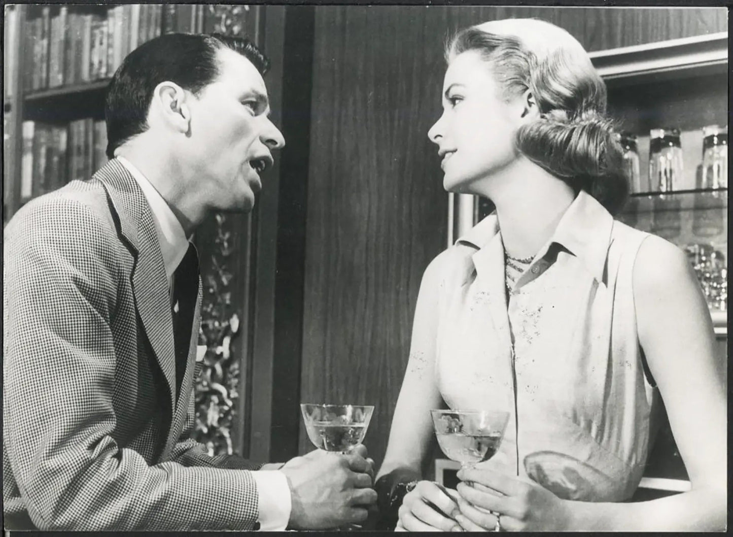 Frank Sinatra e Grace Kelly 1956 Ft 37500 - Stampa 18x13 cm - Farabola Stampa ai sali d'argento