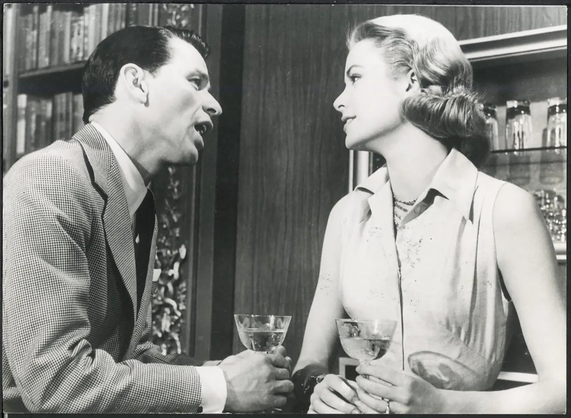 Frank Sinatra e Grace Kelly 1956 Ft 37500 - Stampa 18x13 cm - Farabola Stampa ai sali d'argento